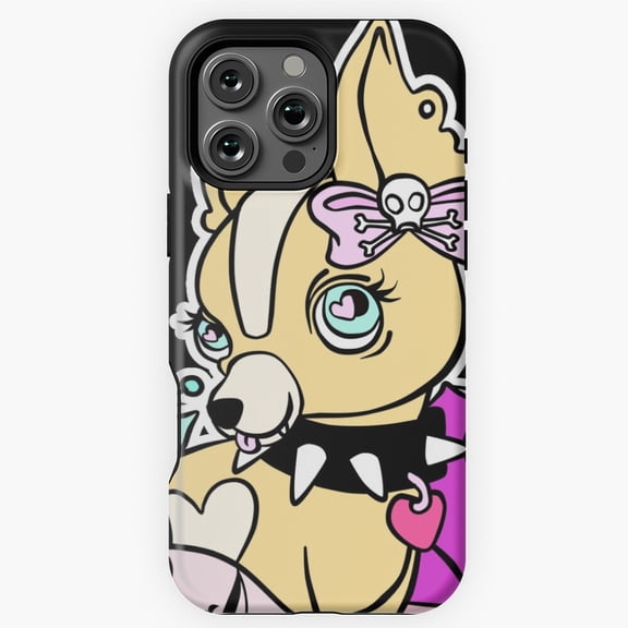 Baby Face Retro Pinup Girl Art Phone Case for iPhone 16 15 14 13 12 11 Pro Max