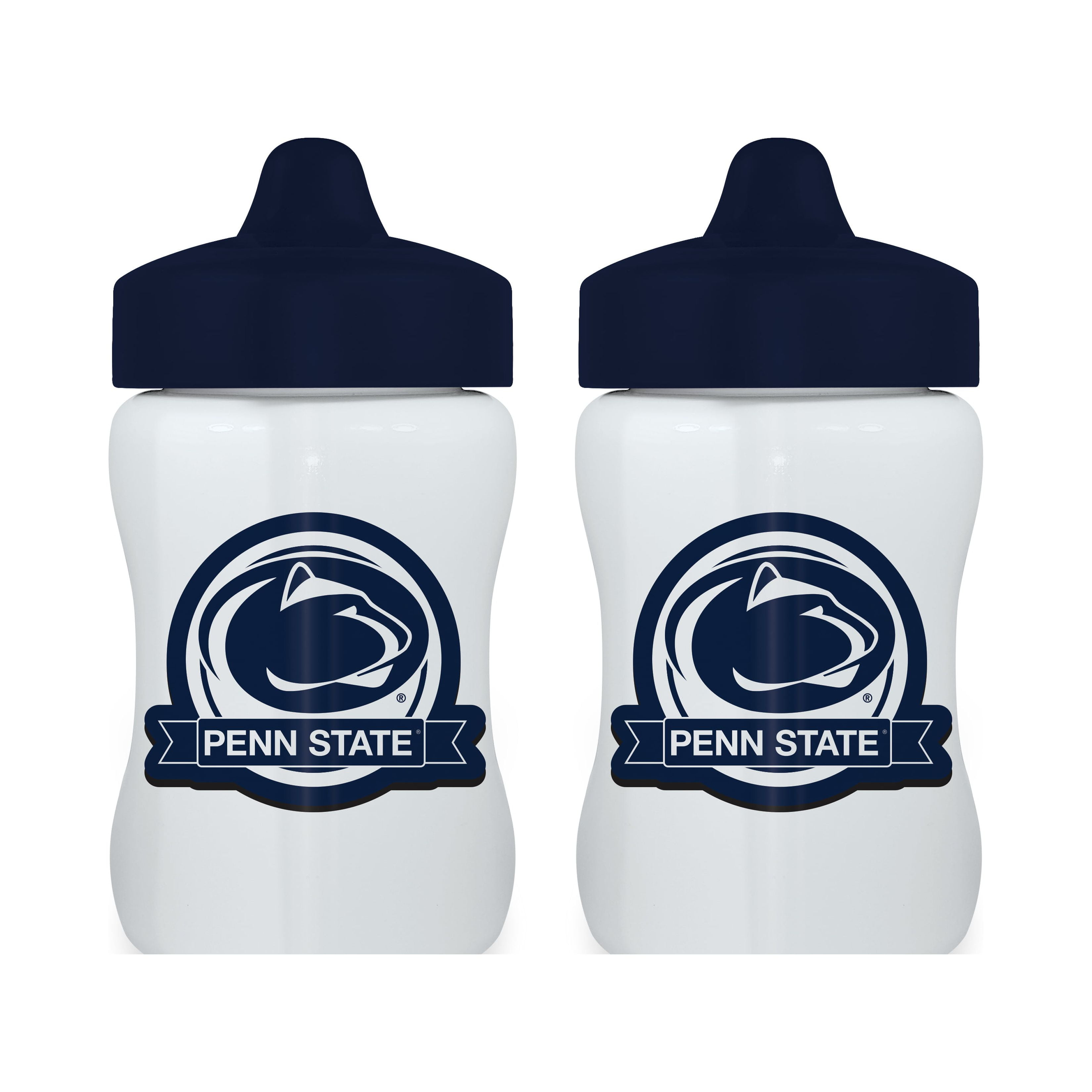 Baby Fanatic - NCAA 2-Pack Sippy Cup Set, Penn State Nittany Lions