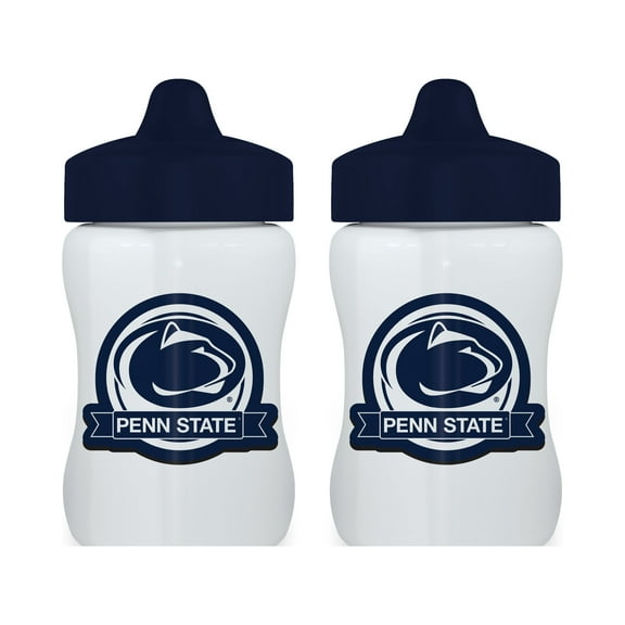 Baby Fanatic - NCAA 2-Pack Sippy Cup Set, Penn State Nittany Lions
