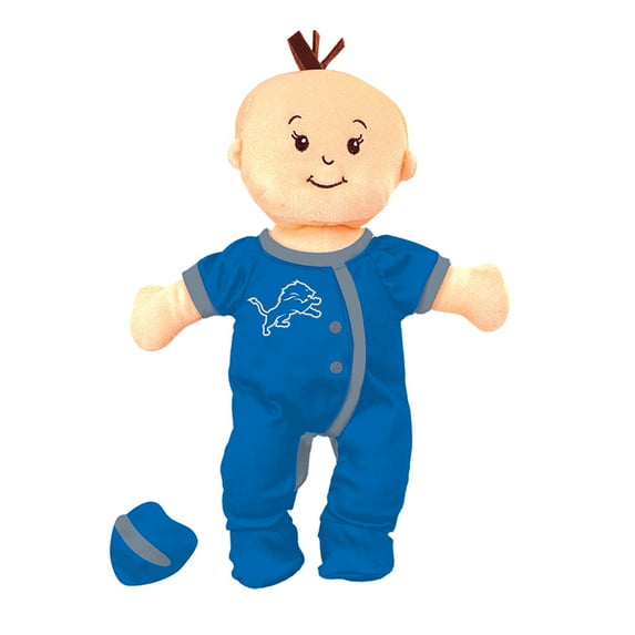 Baby Fanatic Wee Baby Fan Doll - NFL Detroit Lions