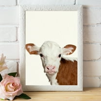 Baby Farm Cow - Nursery Wall Décor Farm Baby Animal Art Print