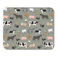 thumbnail image 1 of Baby Farm Pattern Agriculture Bird Border Collie Cartoon Mousepad Mouse Pad Mouse Mat 9x10 inch, 1 of 3