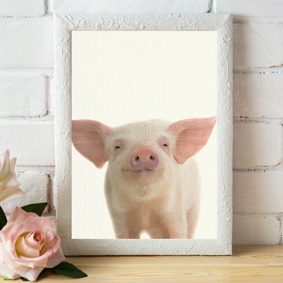 Baby Farm Piglet - Nursery Wall Décor Farm Baby Animal Art Print