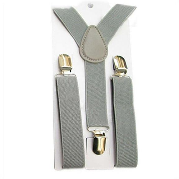 Baby Fashion Adjustable Clip-on Y-Back Child Elastic Suspenders for Girls Boys