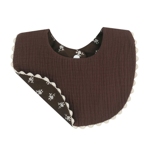 Baby Feeding Drool Bib Floral Infants Saliva Towel Soft Cotton Burp Cloth For Toddler Kids Bibs Baby Stuff