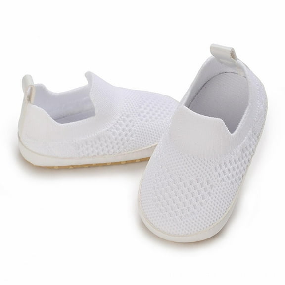 Baby First Shoes Baby Spring/Summer Comfortable Breathable Mesh Fabric Baby Toddler Flat Soft Soled Children'S Sandals Newborn Baby Girl Shoes