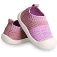 thumbnail image 1 of Baby First-Walking Shoes 1-4 Years Kid Shoes Trainers Toddler Infant Boys Girls Soft Sole Non Slip Cotton Canvas Mesh Breathable Lightweight TPR Material Slip-on Sneakers Outdoor, 1 of 6