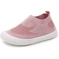 thumbnail image 1 of Baby First-Walking Shoes 1-4 Years Toddler Trainers Sneakers Infant Boys Girls Non Slip Soft Sole Little Kid Mesh Outdoor Shoes, 1 of 7