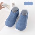 thumbnail image 1 of Baby First Walking Shoes Soft Sole Sneakers Breathable Comfortable Unisex Toddler Casual Wear Daily Lightweight Design, 1 of 4