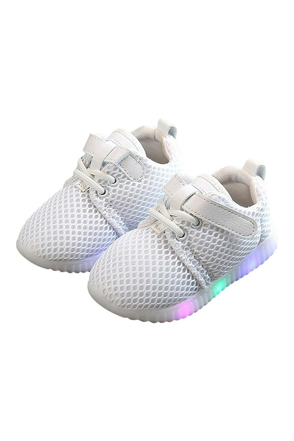 Baby First Walking Shoes Toddler Boys Girls Breathable Mesh Non Slip Walker Sneakers for Kids