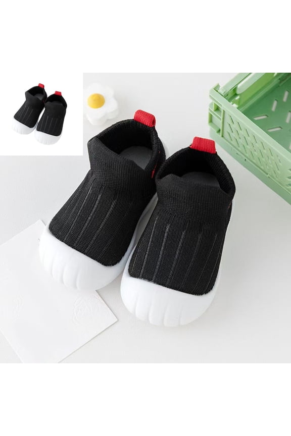 Baby First Walking Sneakers Soft Sole Breathable Toddler Sock Shoes Lightweight Comfortable Everyday Wear For Boys Girls