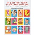 thumbnail image 1 of My Baby First Words Flash Cards Toddlers Happy Learning Colorful Picture Books in English Spanish Vietnamese: Reading sight words flashcards animals, colors numbers abcs alphabet letters. Baby cards l, 1 of 1