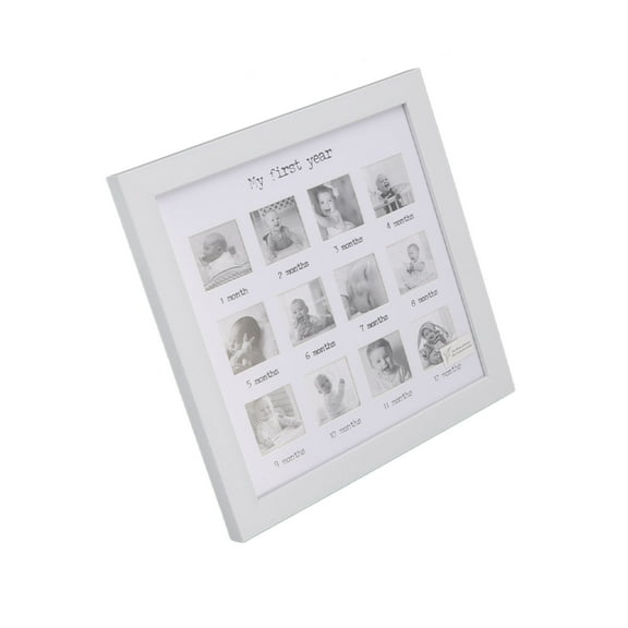 Baby First Year Photo Frame, Newborn Monthly Photo Frame For Baby Growth Record