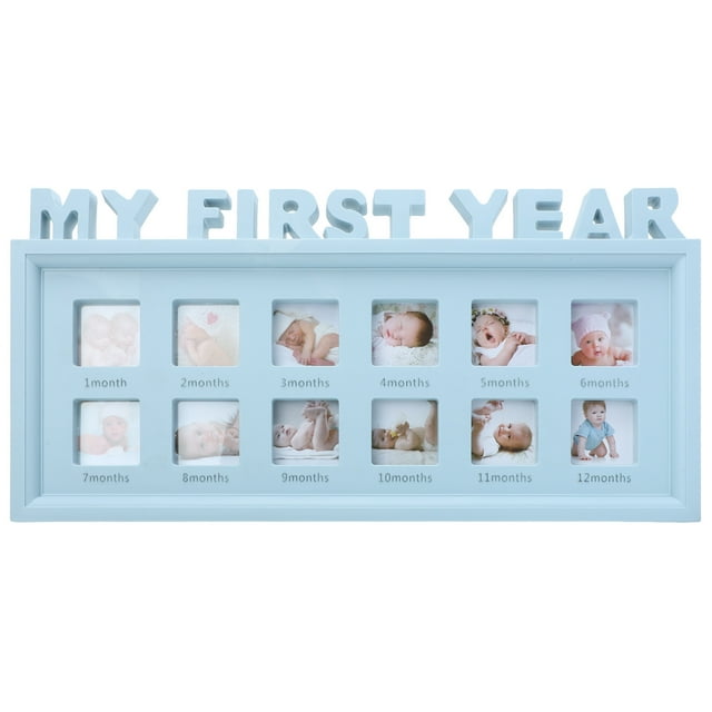 Baby First Year Picture Frame 12 Month Milestone Photo Frame Baby