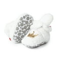thumbnail image 1 of Baby Fleece Booties Newborn Unisex Booties Non-Slip Newborn Infant First Walkers Warm Shoes House Slippers for Baby Boys & Baby Girls Toddlers, 1 of 4