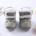 thumbnail image 1 of Baby Fleece Cozy Boots Non-slip Mid Calf Footwear Infants Warm Shoes Cartoon Plush Slippers for Little Boys Girls Toddler Fall Winter Warm Boots, 1 of 6