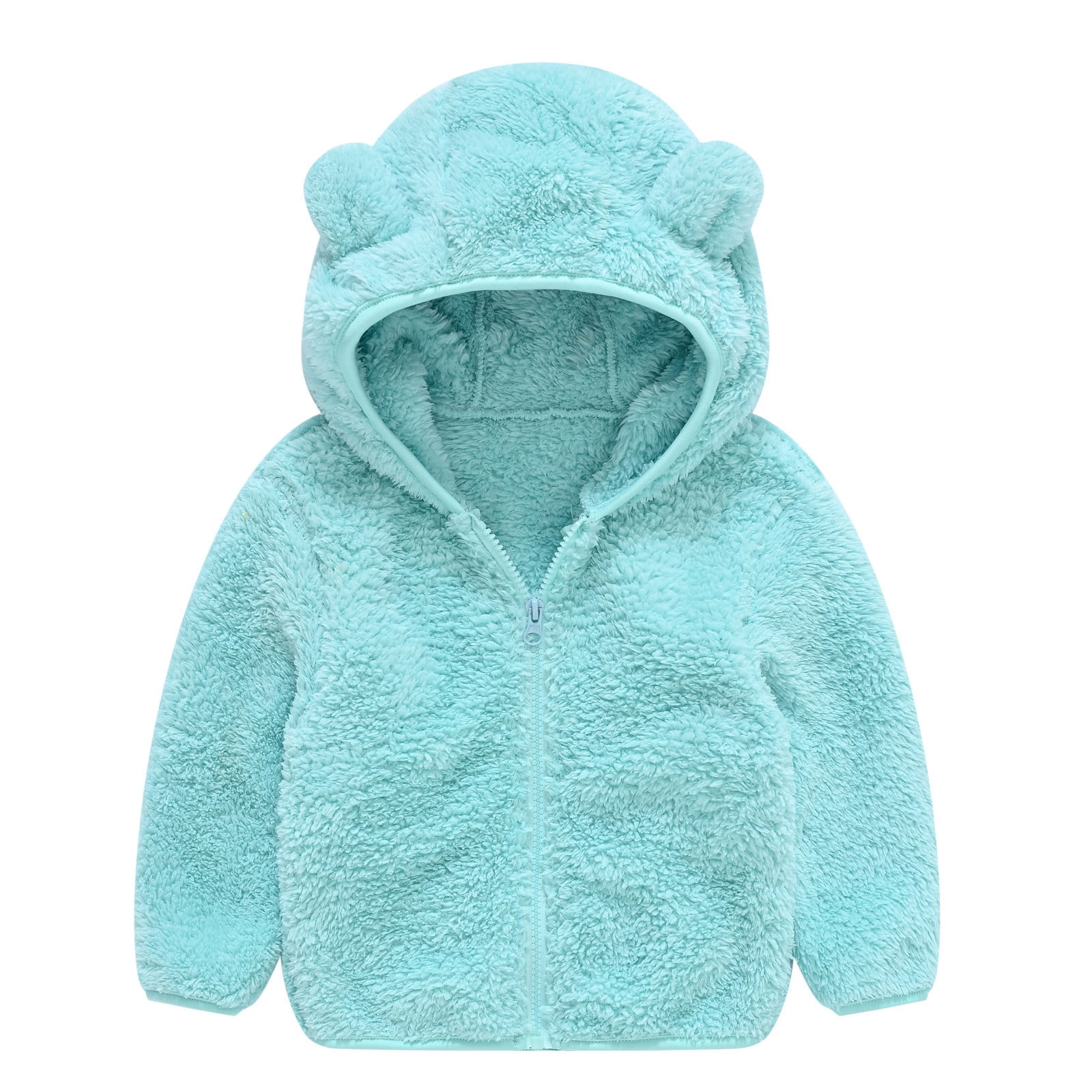 Buy Mothercare Kids Cream Coloured 3D Hooded Organic Cotton Cardigan - Sweaters for Unisex Kids