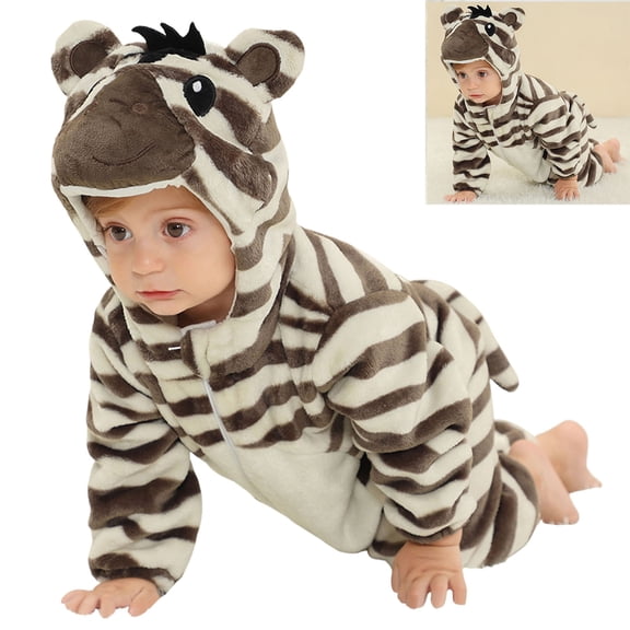 Baby Jumpsuits Baby Girl Animal Outfitss Long Sleeve Bodysuit Halloween Outfits Baby Outfitss 3-6 Months