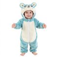 thumbnail image 1 of Baby Jumpsuits Cartoon Animal Outfit Long Sleeve Outwear Warm Baby Pajamas Clothes 1-2 Years, 1 of 3