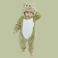 thumbnail image 1 of Baby Romper Animal Outfit Baby Bodysuit Long Sleeve Baby Christmas Animals Jumpsuit Clothes 2T Girl, 1 of 7