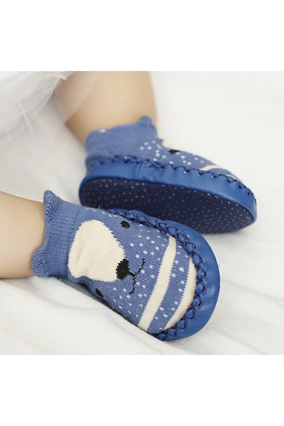 Baby Floor Socks,Socks With Floor Socks Soles -slip Cute Cartoon Sole Huiop Toddler Children Soft Sole Socks Socks -slip Soft Children Infant Sole Cute Rubber Soles Infant Toddler Baby Socks