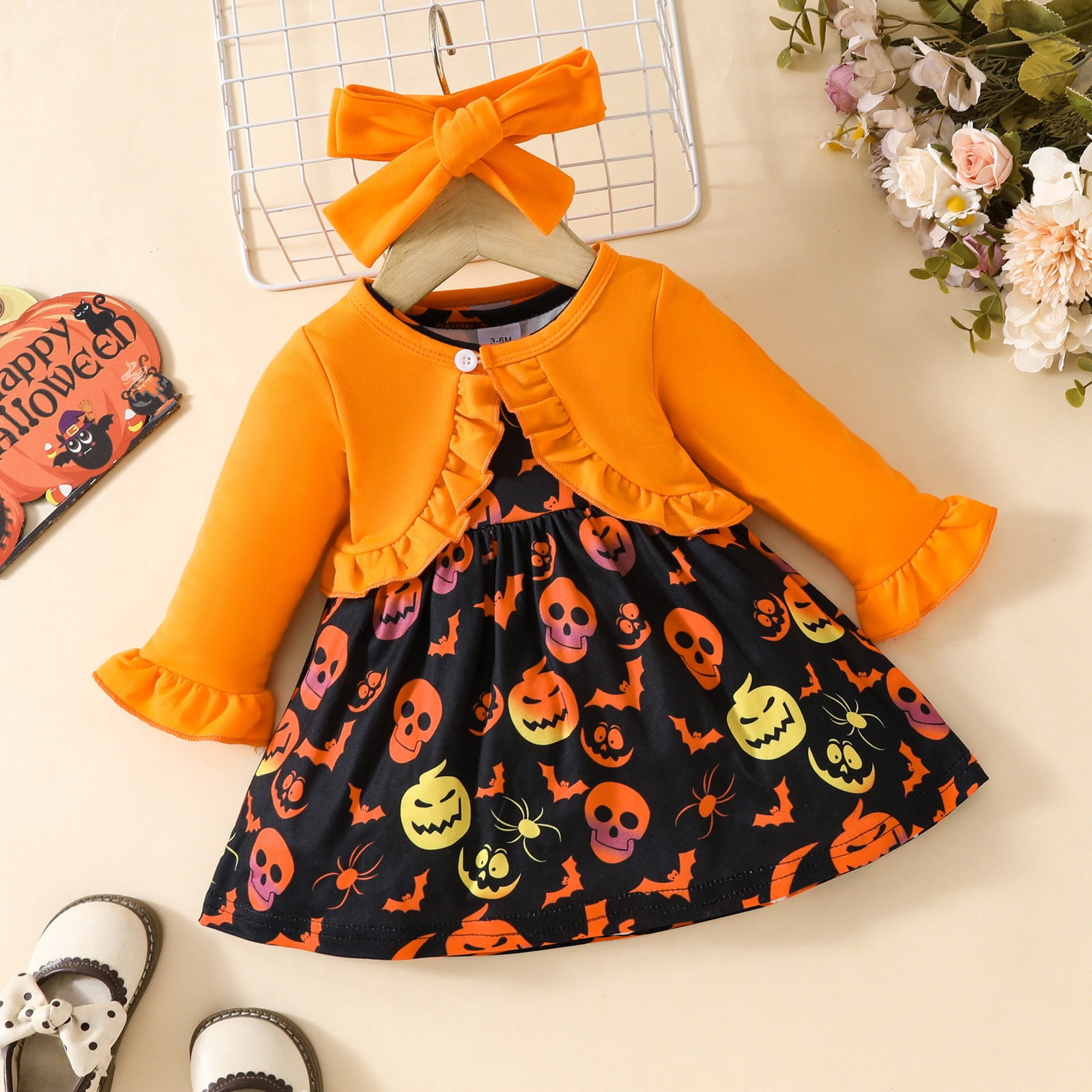 Baby Flower Blankets Toddler Girl Apparel Hair Bow Baby Boy Christmas