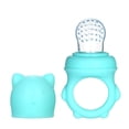 thumbnail image 1 of Baby Food Feeder Fresh Fruit Vegetable Feeder Silicone Pacifier Teether Teething Toy Nipple for Infant Toddler Kid Easy to, 1 of 7