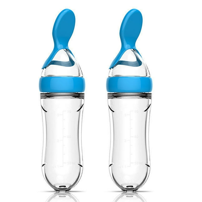 Blue Baby Food DIspensing Spoon Blue Baby Food DIspensing Spoon