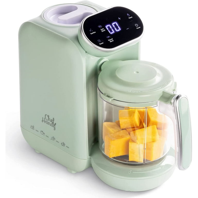 Baby Food Maker, 5 in 1 Baby Food Processor, Smart Control Multifunctional  Steamer Grinder with Steam Pot Auto Cooking & Grinding, Baby Food Warmer