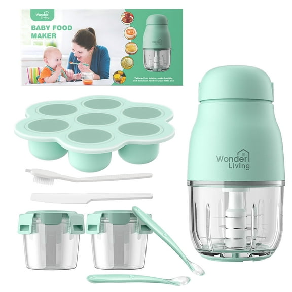 Baby Food Maker Processor Blender Puree for Baby Food Fruit Vegetable, One Step Meal Prep