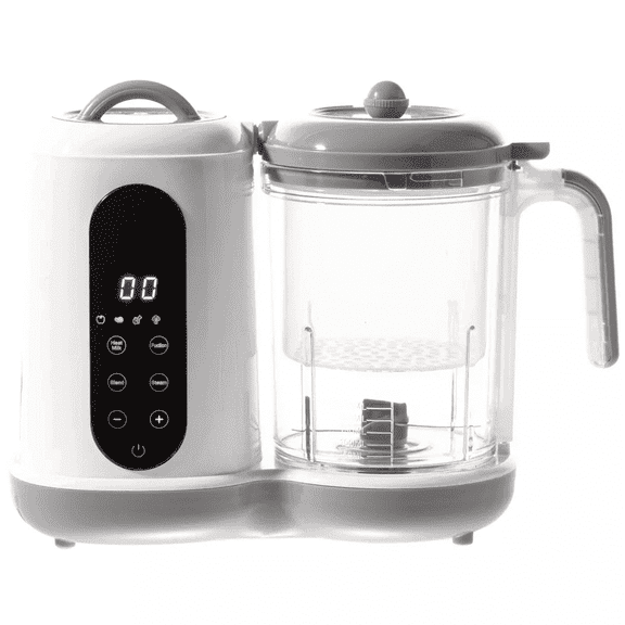 Sperric 4-in-1 Automatic Corded Electric Baby Food Processor, Compact Baby Food Steamer and Blender for Healthy Homemade Meals