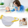 thumbnail image 1 of Baby Food Masher Bowl Set with Handle for Vegetable Puree Grinding Toddler Tableware, 1 of 2