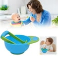 thumbnail image 1 of Baby Food Masher Bowl Set with Handle for Vegetable Puree Grinding Toddler Tableware, 1 of 2