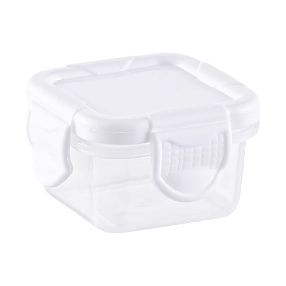 Baby Food Storage Container - 3-Compartment Airtight Fresh Box for Snacks, Travel & Home Use - Leakproof, Reusable & Easy Clean Food Keeper