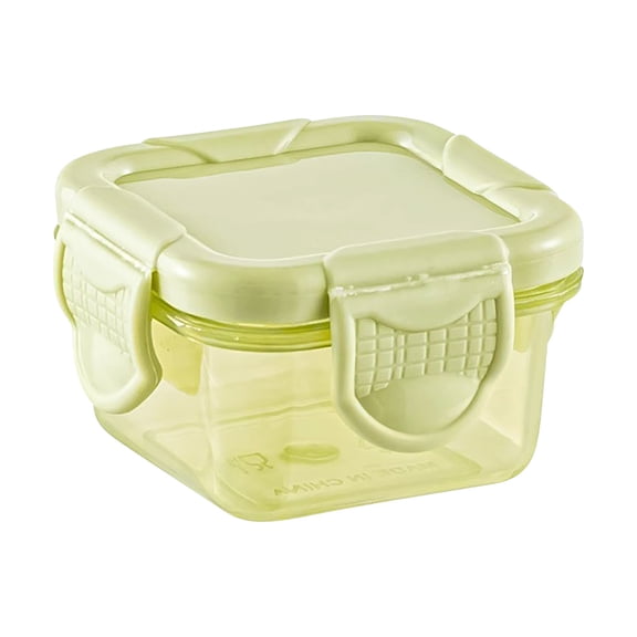 Baby Food Storage Container - 3-Compartment Airtight Fresh Box for Snacks, Travel & Home Use - Leakproof, Reusable & Easy Clean Food Keeper