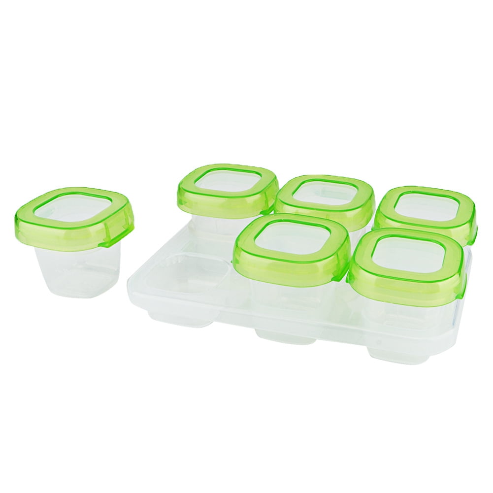 Baby Food Storage Container Food Container Lunch Box For Baby 6 PCS/Set
