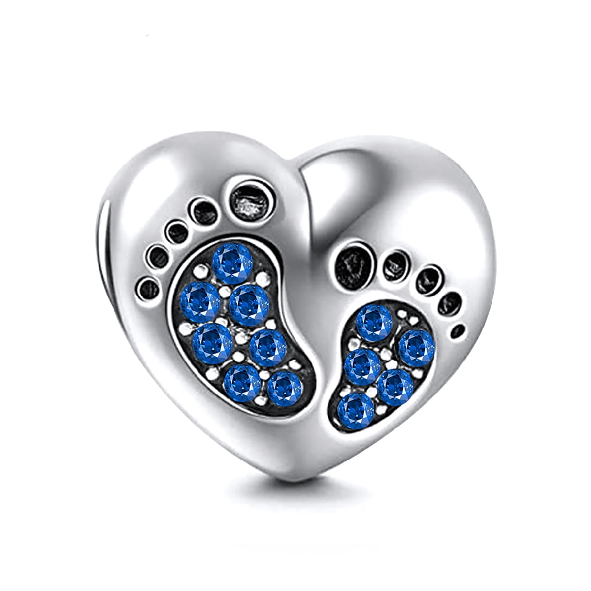 Sterling Silver Reflections Persian Cat Bead Charm - Measures
