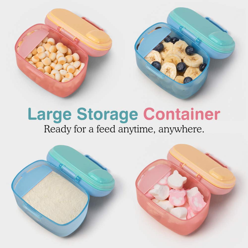 Baby Formula Dispenser, Portable Milk Powder Dispenser Container with