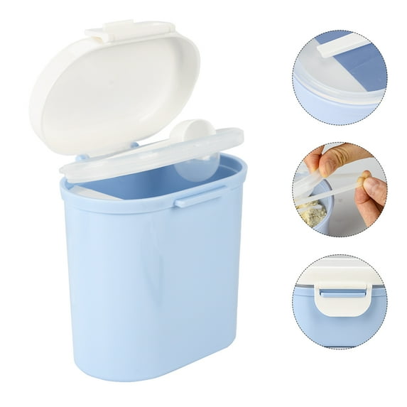 Baby Formula Dispenser Portable Travel Milk Powder Formula Container Candy Fruit Snack Storage Container with Scoop