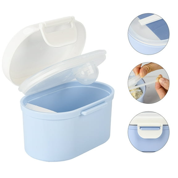 Baby Formula Dispenser Portable Travel Milk Powder Formula Container Candy Fruit Snack Storage Container with Scoop