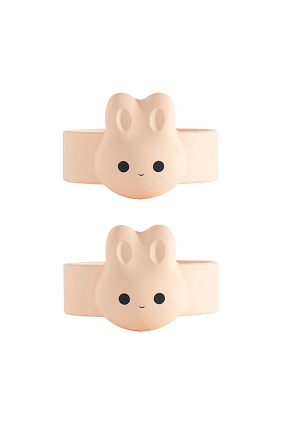 Baby Formula Dispensing Dry Milk Powder Spoon Holder Silicone Ring Universal Design for Baby Milk Powder Dispenser Accessories 2PCS