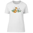 thumbnail image 1 of Baby Fox And Dandelions T-Shirt Women -Image by Shutterstock, Female Small, 1 of 2