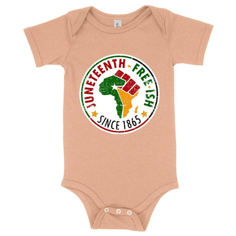 Baby Free ish Juneteenth Onesie Juneteenth Clothes