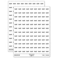 thumbnail image 1 of Baby Fun Text 200+ Round Stickers - White - Matte Finish - 0.50" Size, 1 of 3
