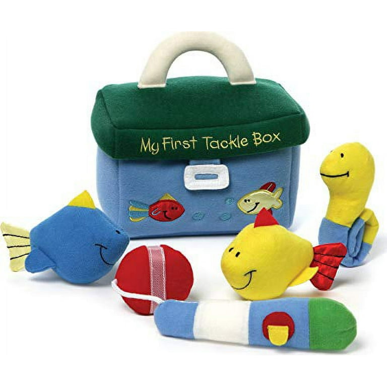 Gund Baby My First Tackle Box Stuffed Plush Playset, 5 Pieces