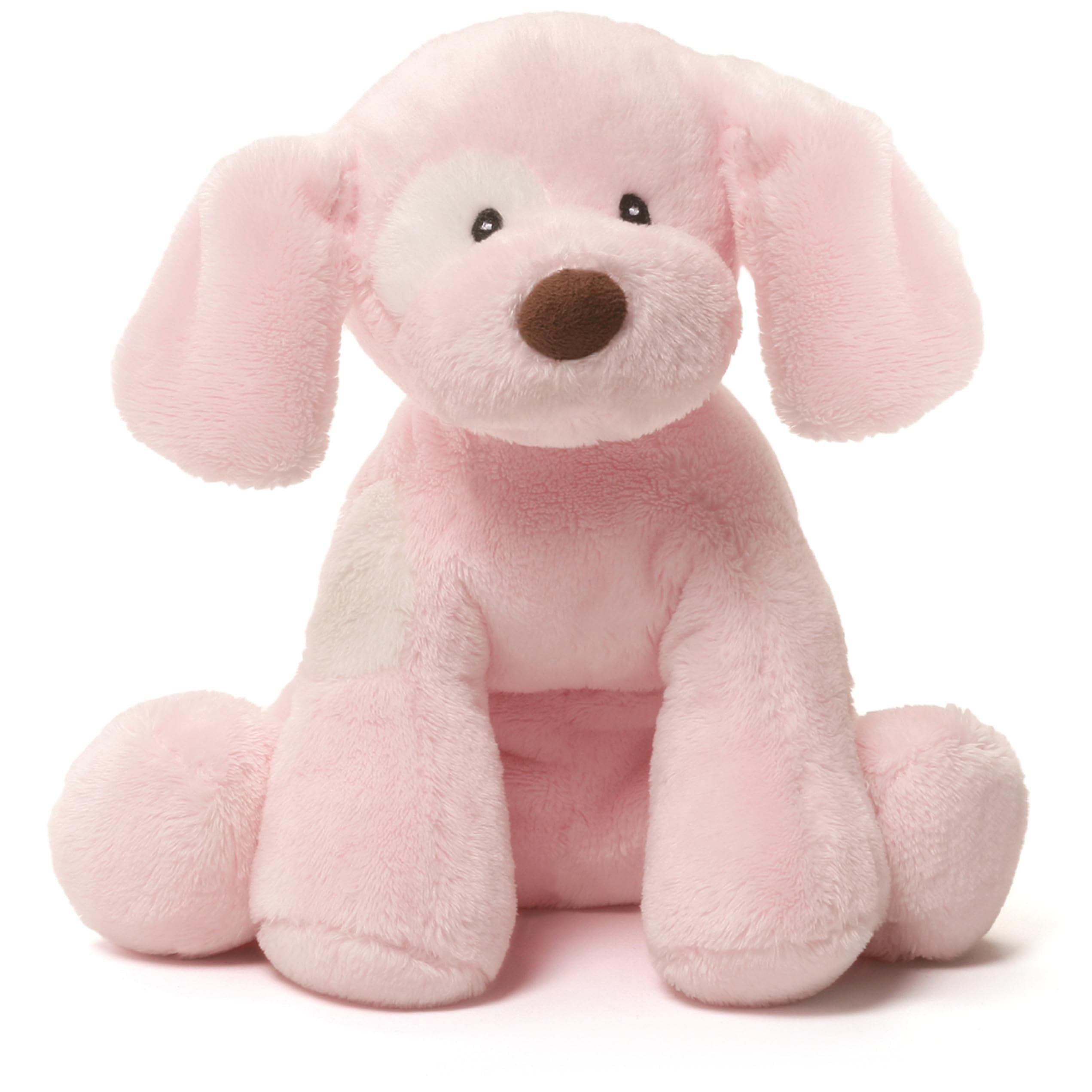 GUND Spunky Barking Puppy Animated Plush Sensory Toy, with Sounds, for Babies and Newborns, 8"