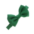 thumbnail image 1 of Baby Gabardine Adjustable Pre-Tied Bow Tie - Emerald Green, 1 of 5