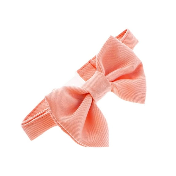 Baby Gabardine Adjustable Pre-Tied Bow Tie - Peach