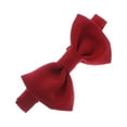 thumbnail image 1 of Baby Gabardine Adjustable Pre-Tied Bow Tie - Red, 1 of 5