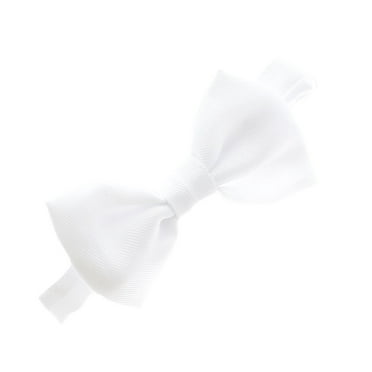 Men's Bow Tie Solid Color Wedding Ties Adjustable Pre-Tied Formal ...